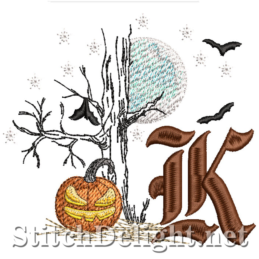 SDS1781 Nightly Horror Font K