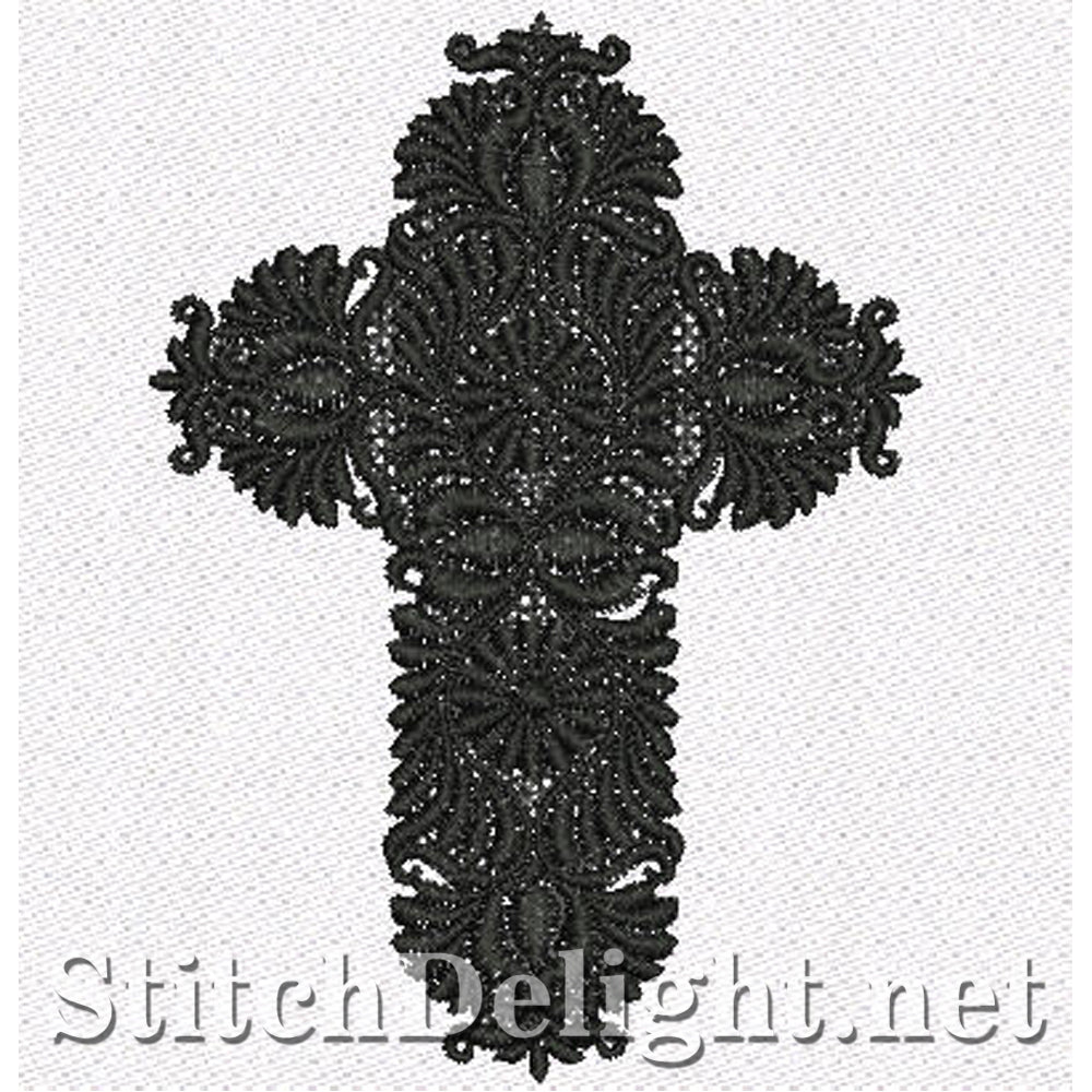 SD0979 Freestanding Lace Cross