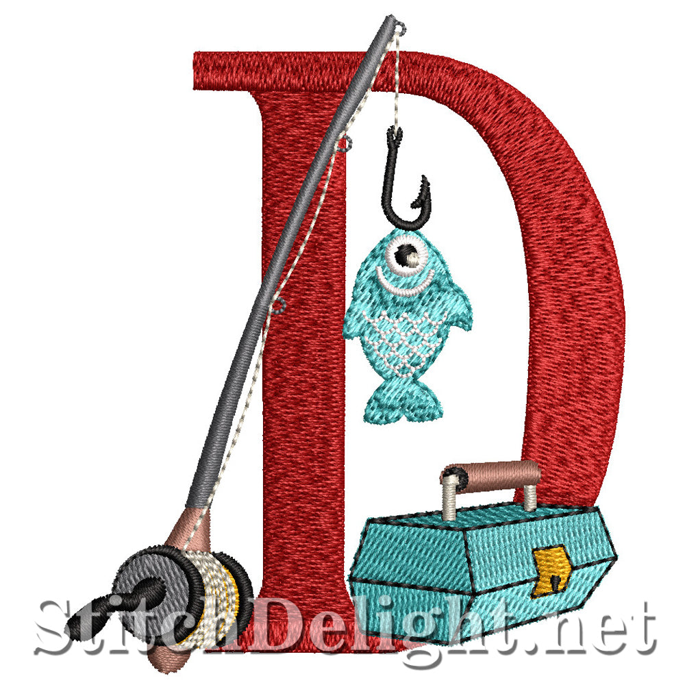 SDS1527 Lets go Fish Font D