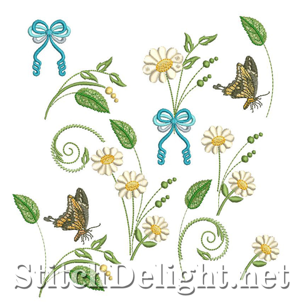 SDS1056 Dainty Flowers 78