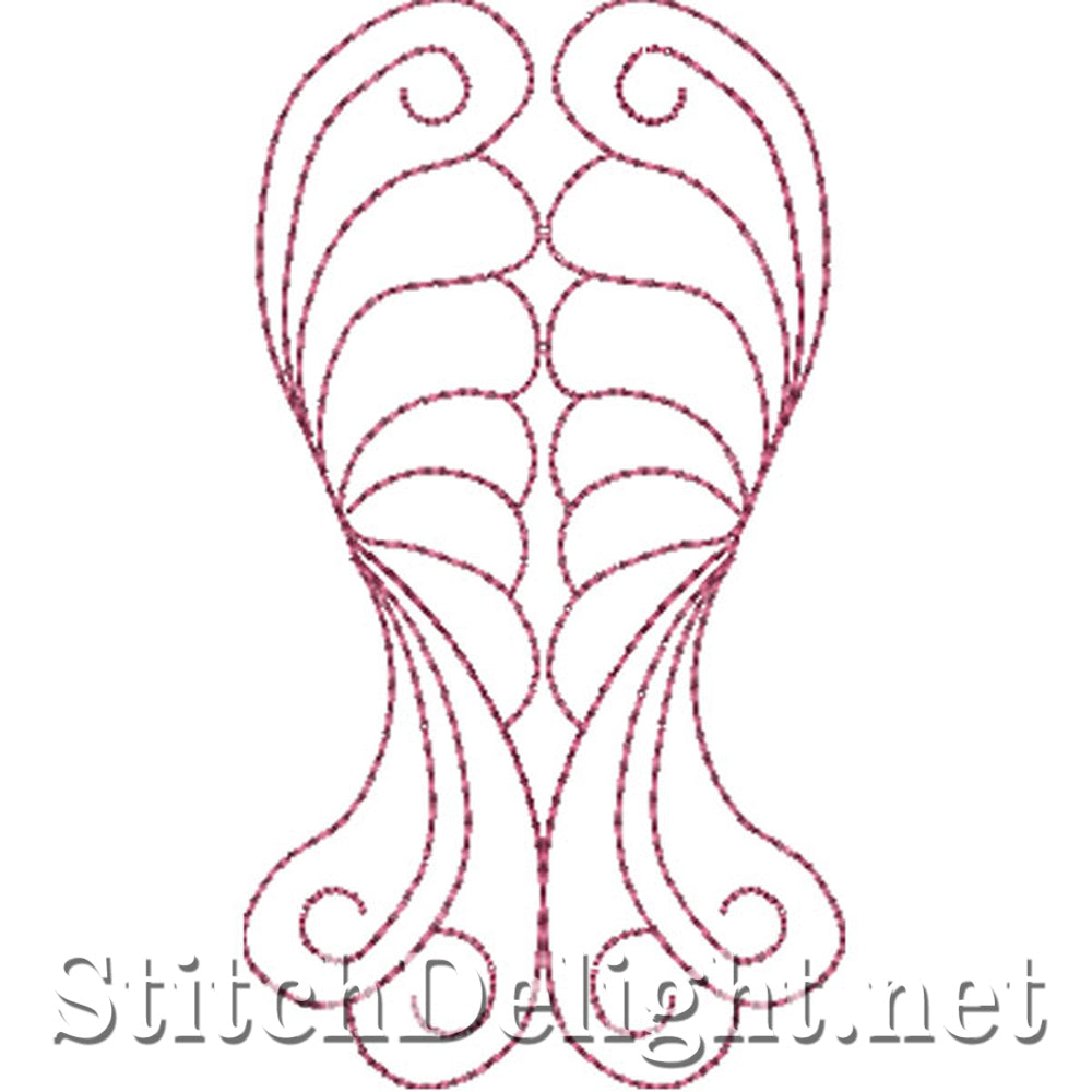 SDS0734 Feather Quilt Patterns