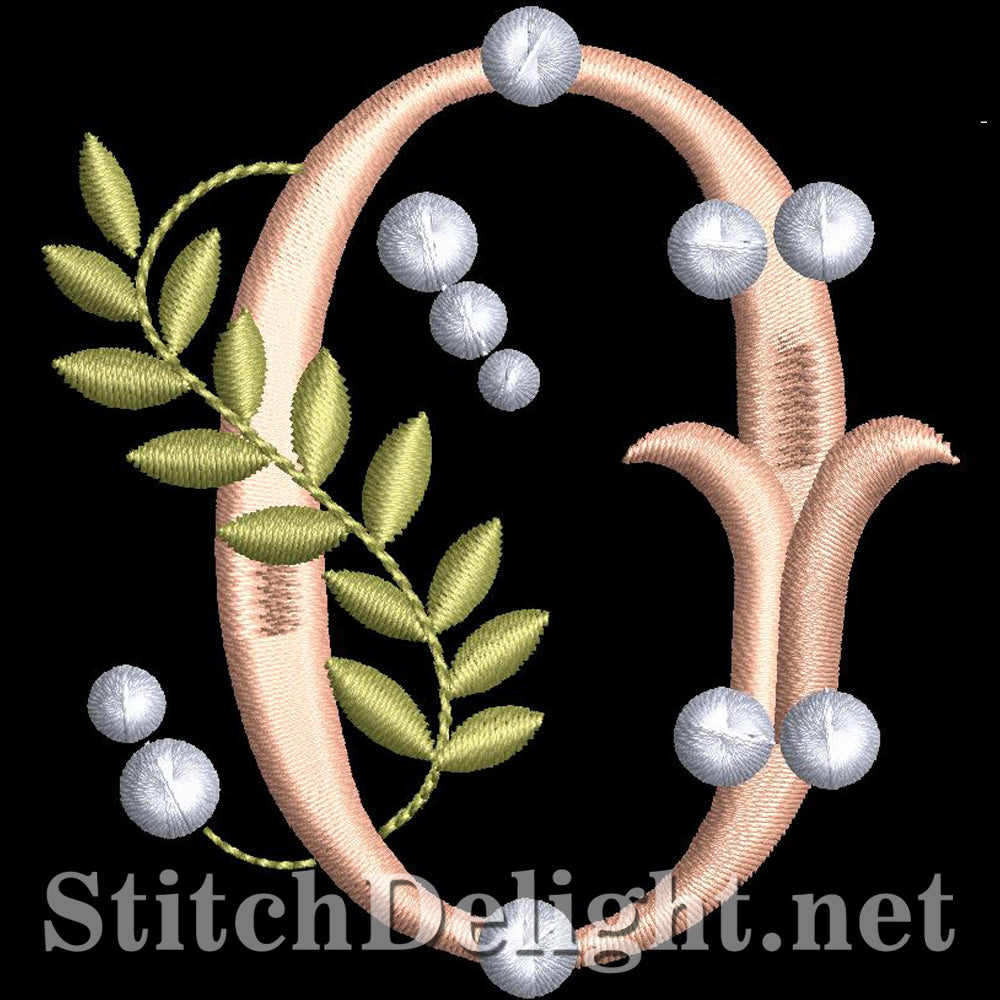 SDS0793 Lommerrijke lettertype O