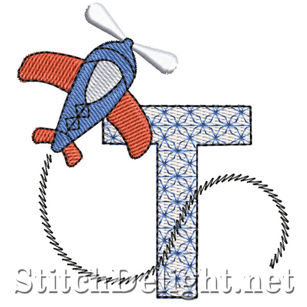 SDS1459 Air Show Font T