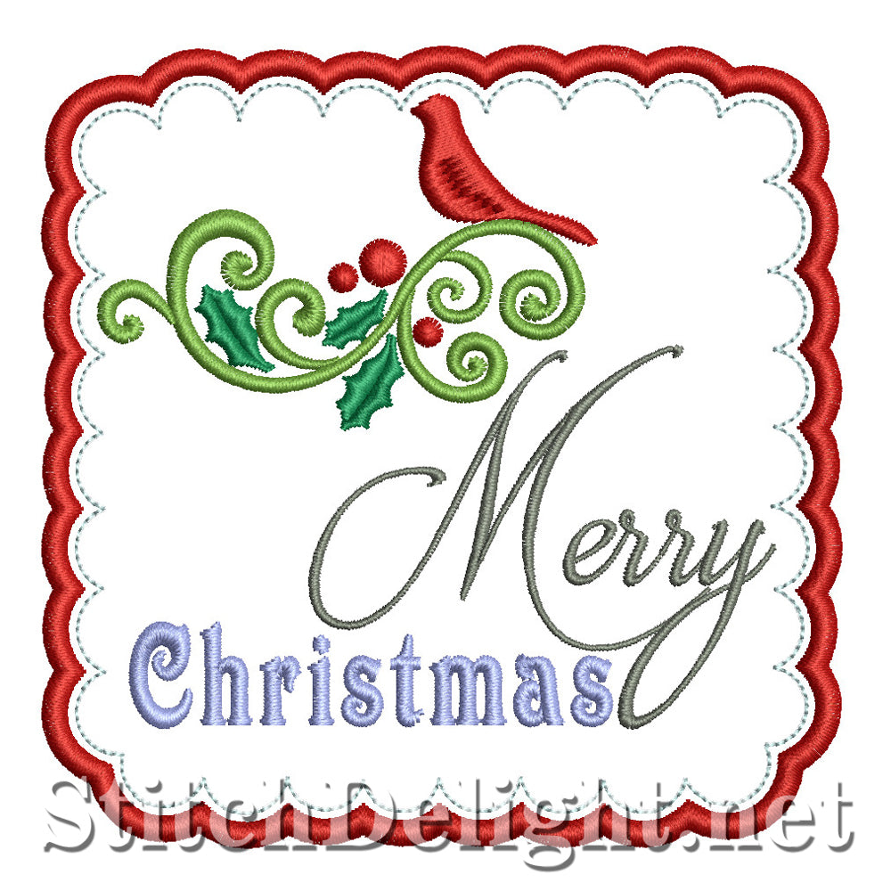 SD1487 Dessous de verre de Noël 1