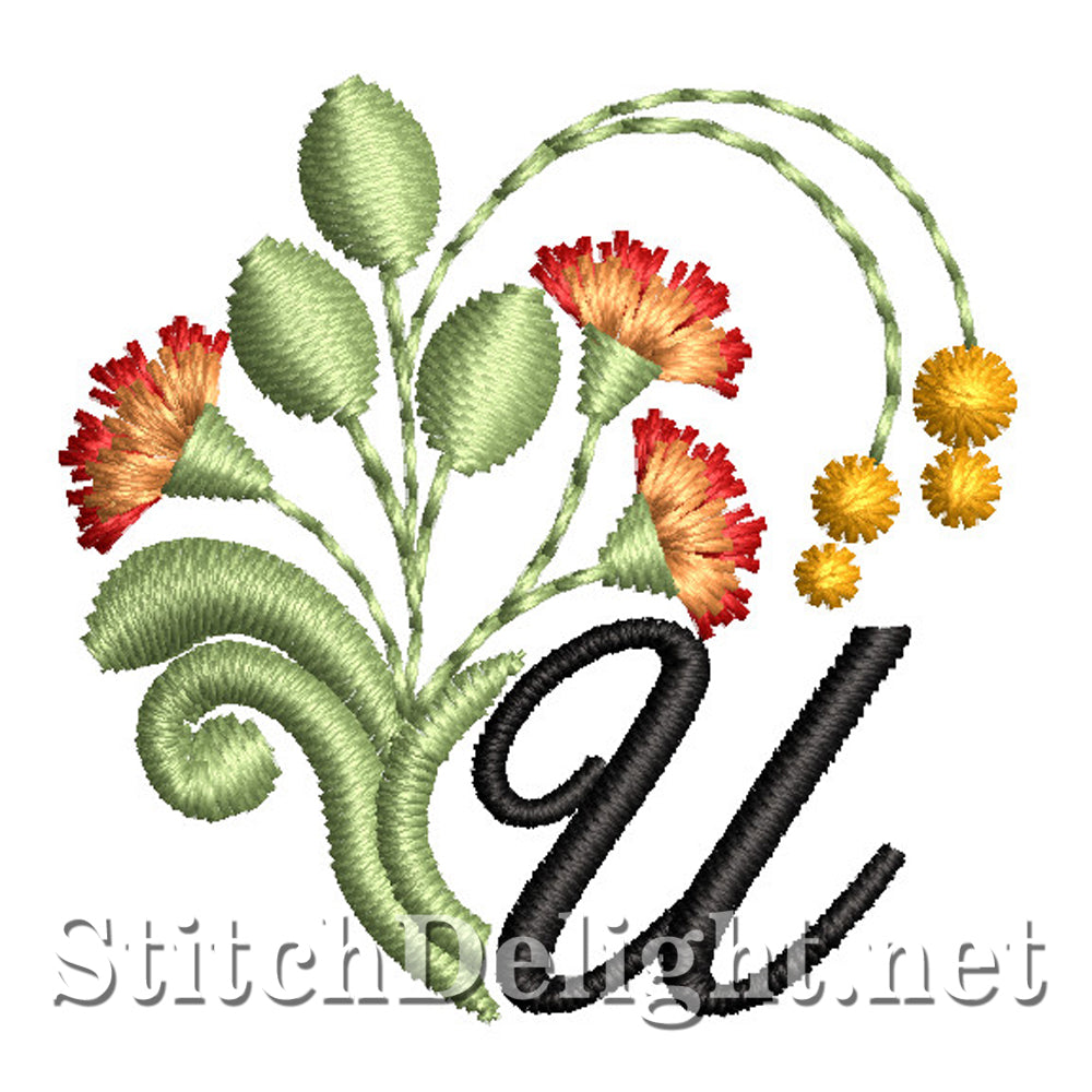 SDS1749 Flamboyant Font U