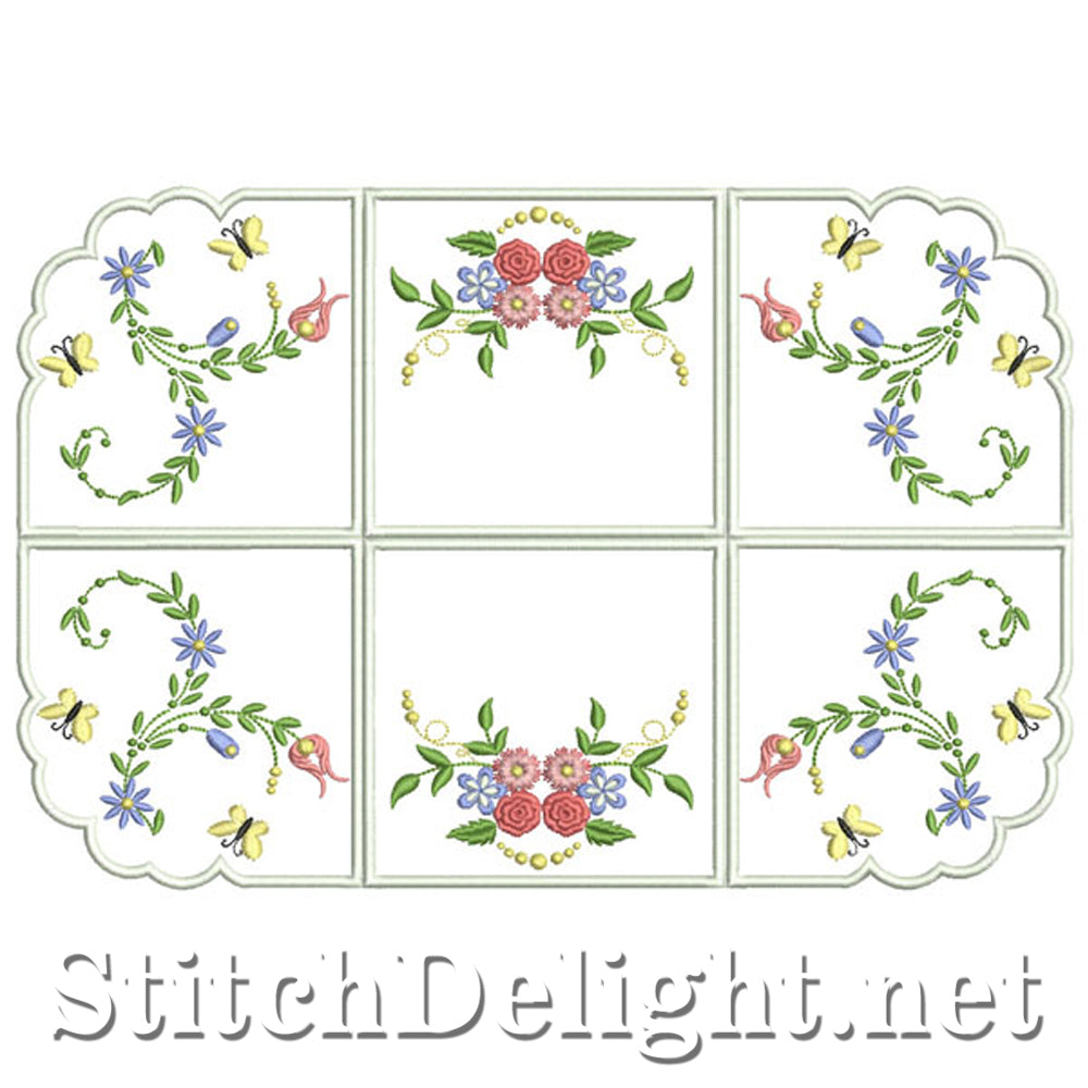 SDS1114 ITH Ladedoeken 4x4 Hoop