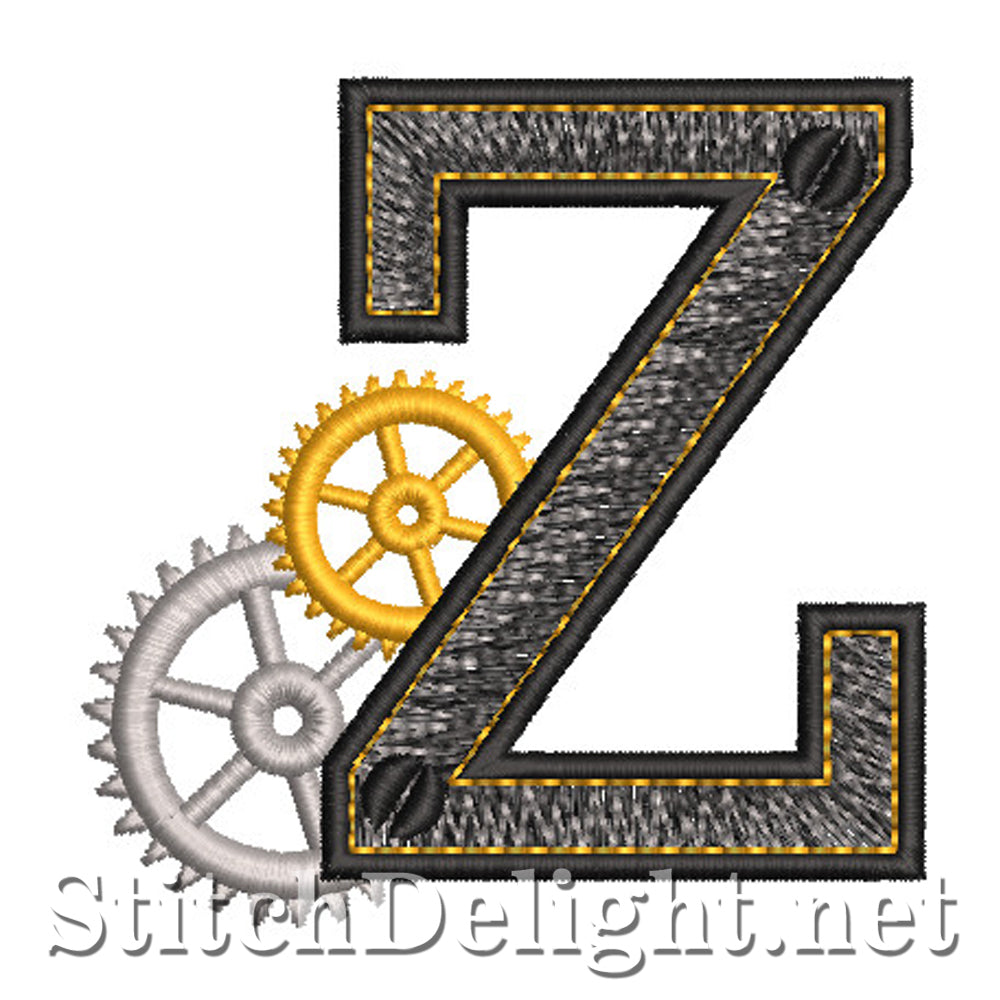 SDS1466 Steampunk Font Z