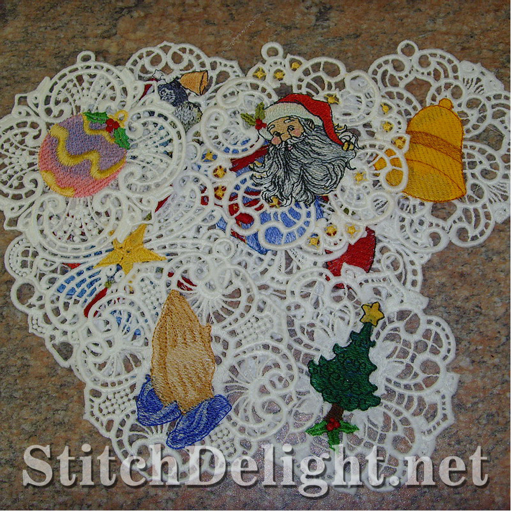 SD0628 Christmas Medallions