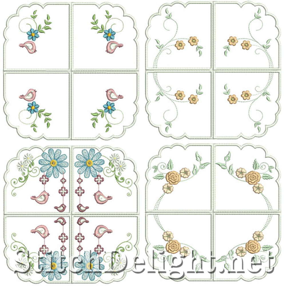 SDS1114 ITH Ladedoeken 4x4 Hoop