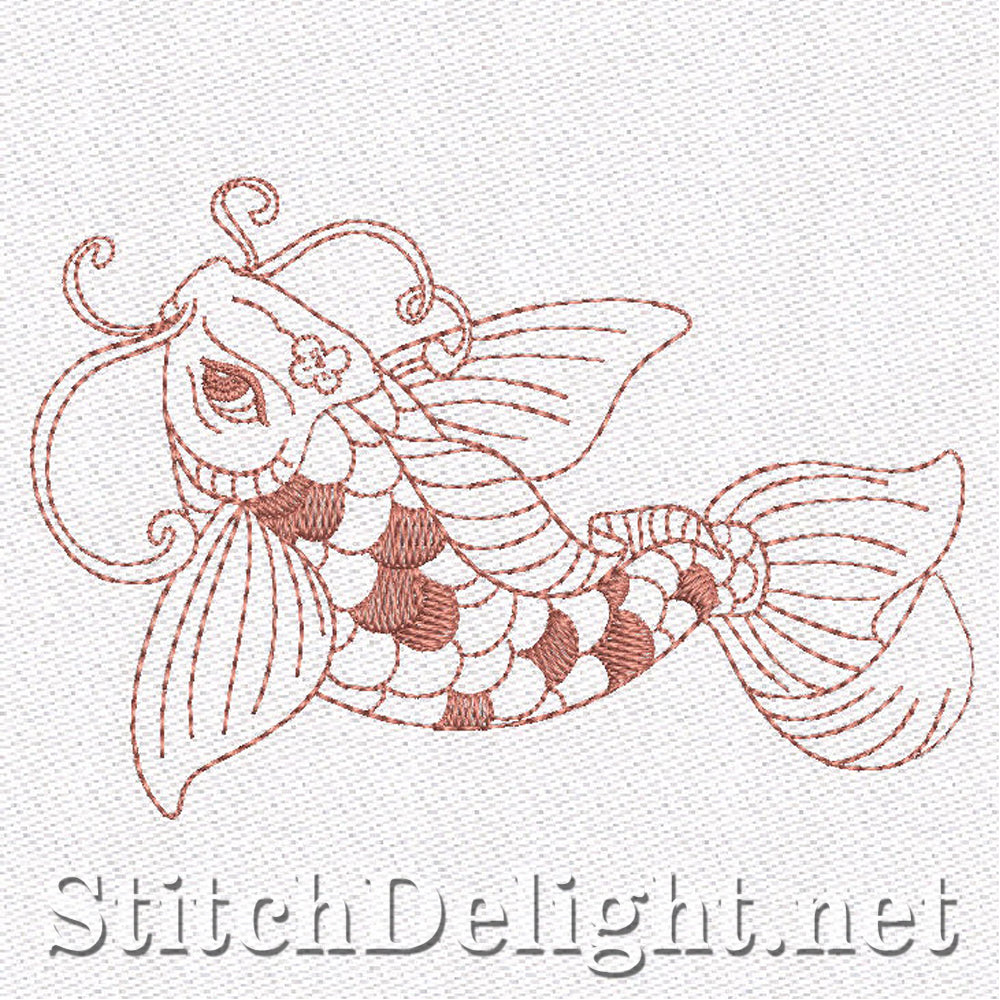 SD0638 Elegant Koi