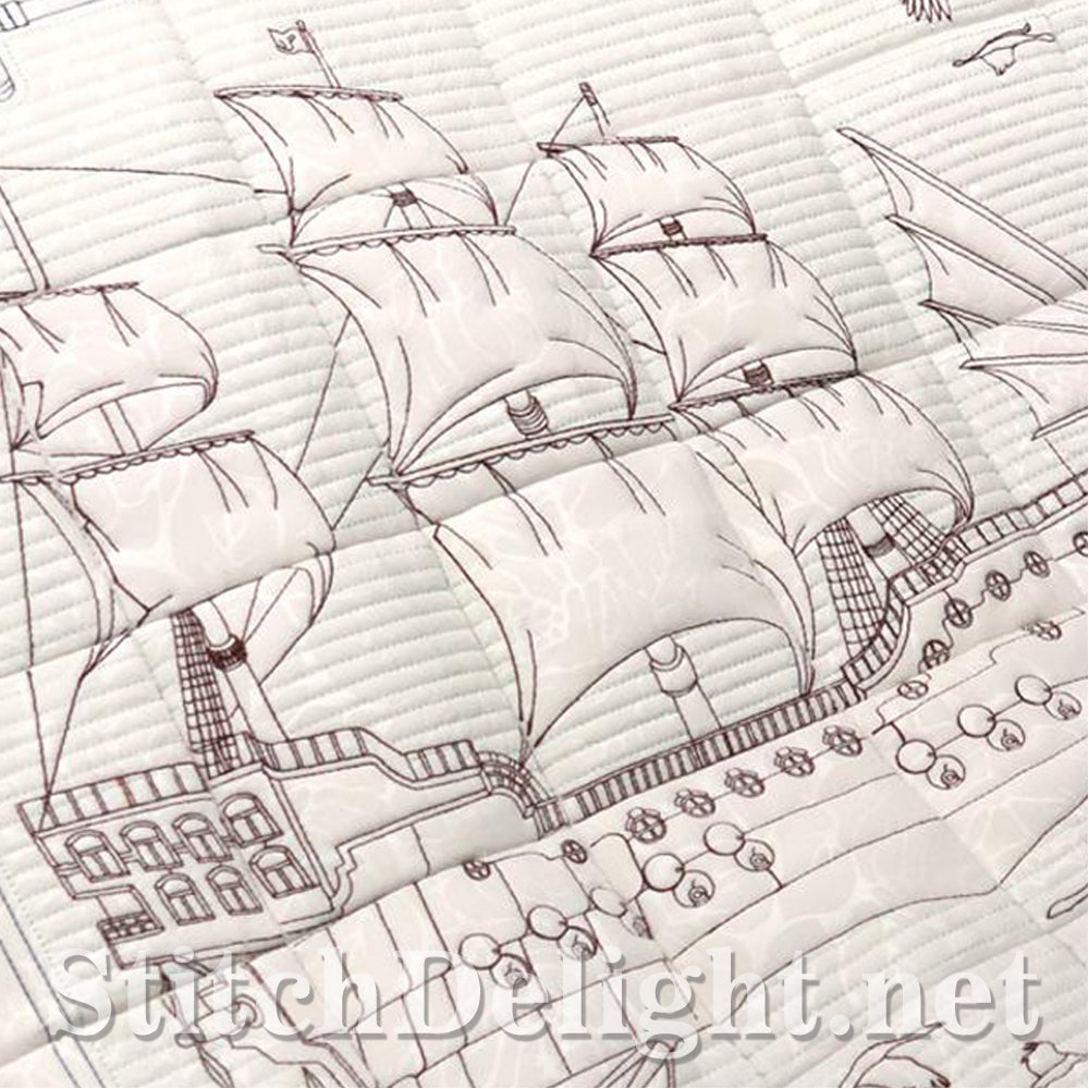 HOE0012 Airship Quilting