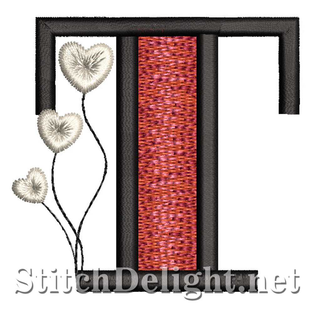 SDS1560 Loving Hearts Font T