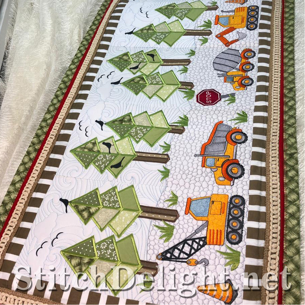 SDS1452 Construction Quilt Time