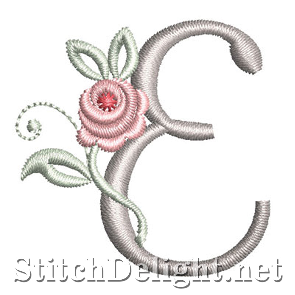 SDS1227 Antique Rose Font E