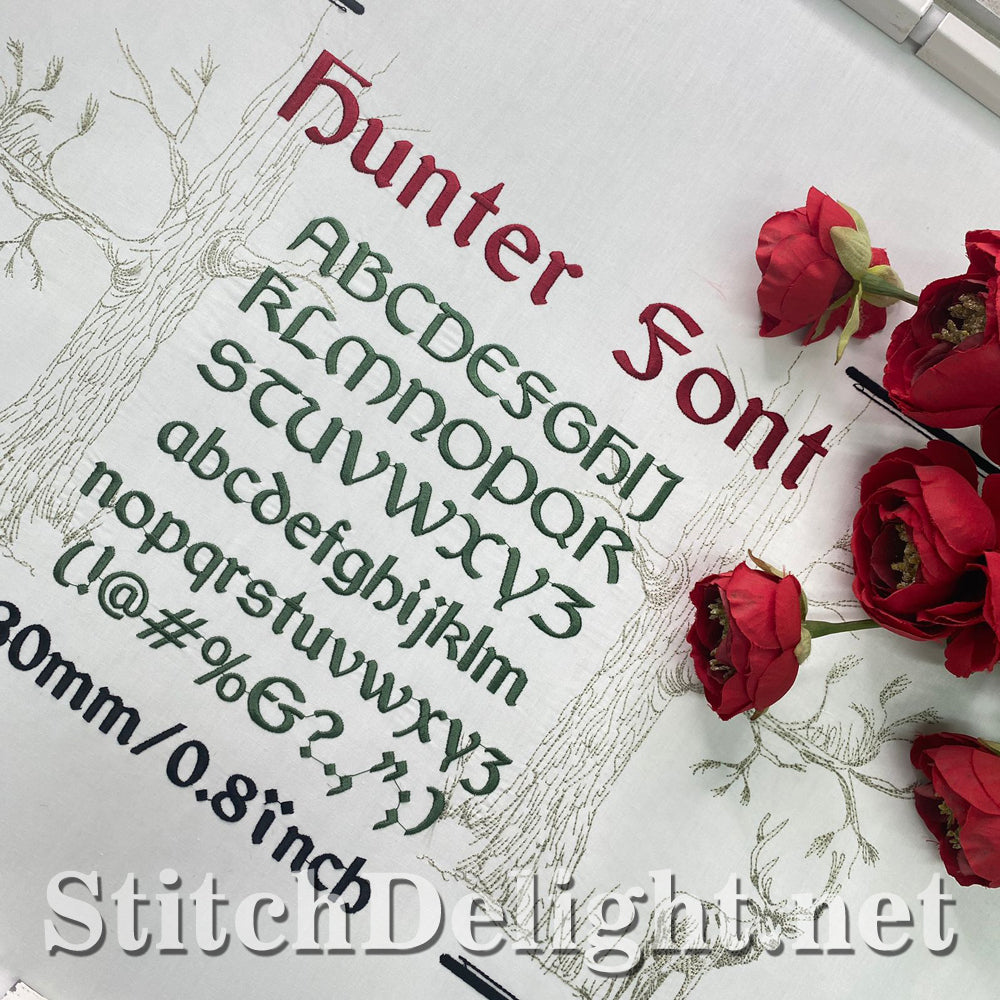 SDS1755 Hunter Font