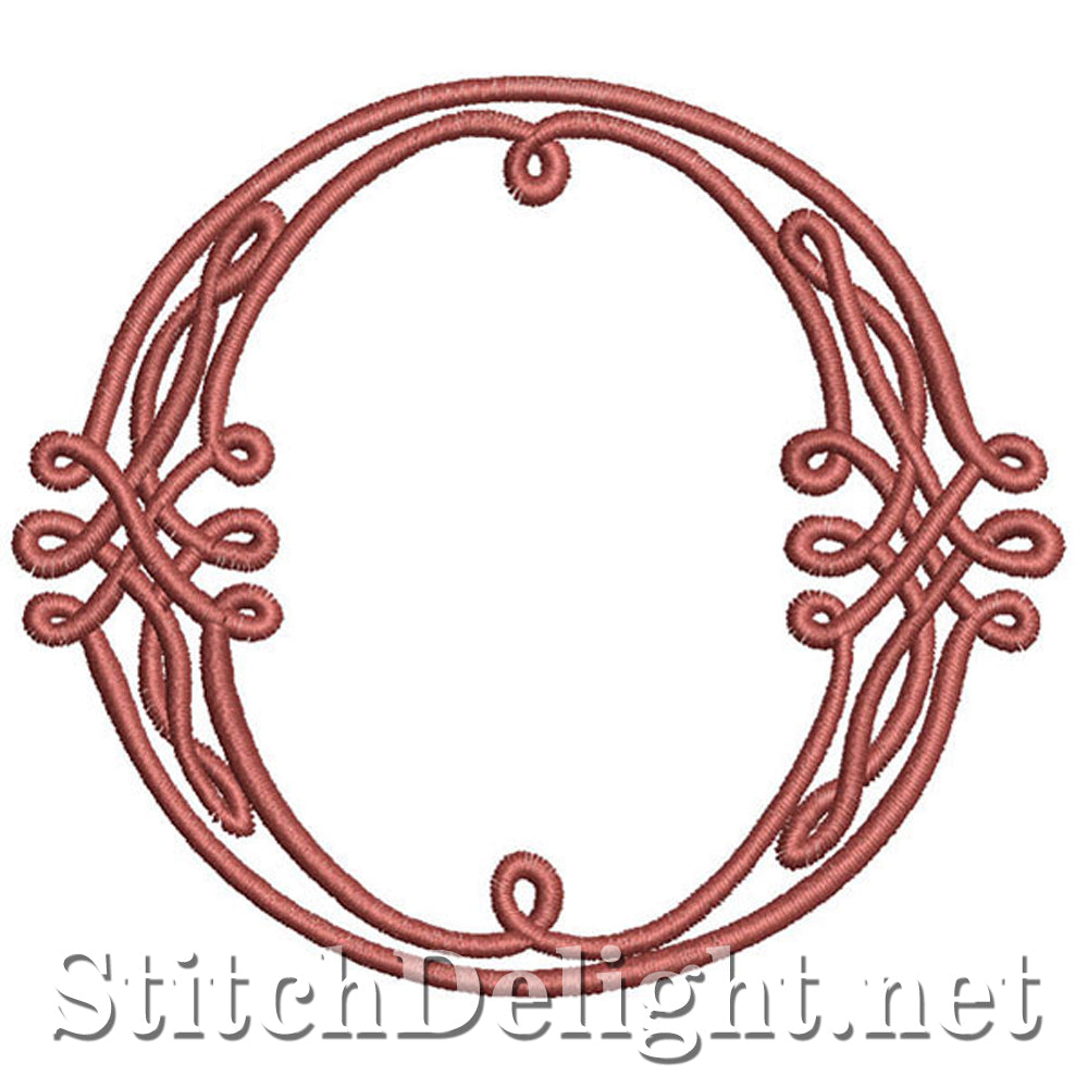 SDS1199 Keltisch lettertype O