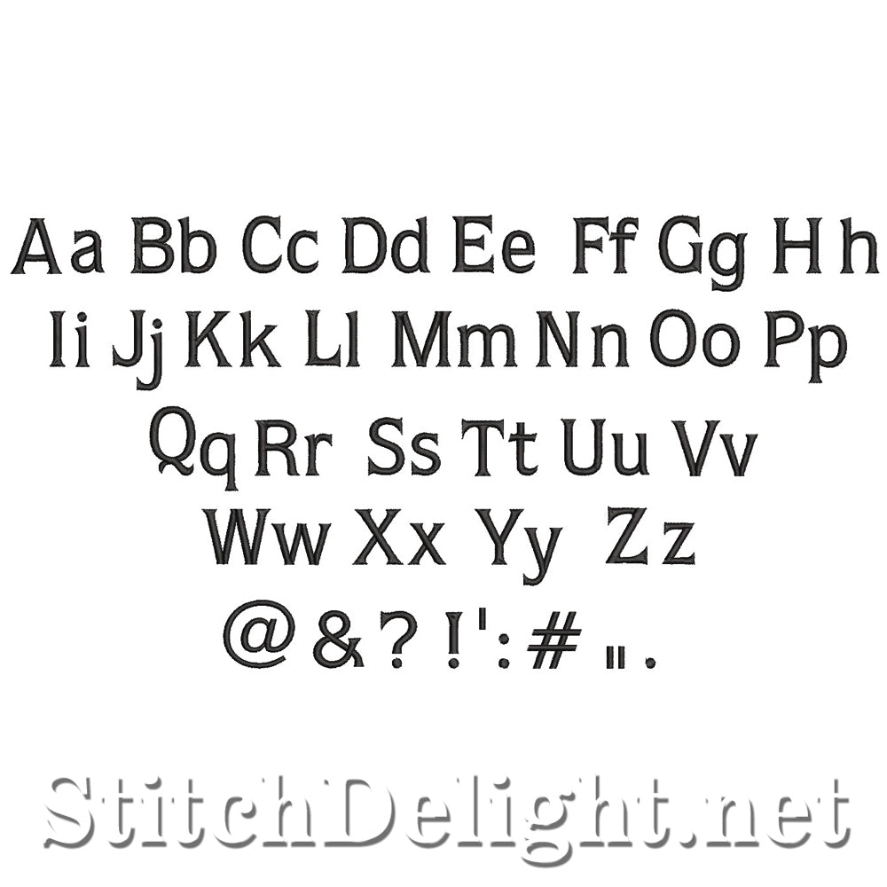 SDS1384 Easy Reading Font