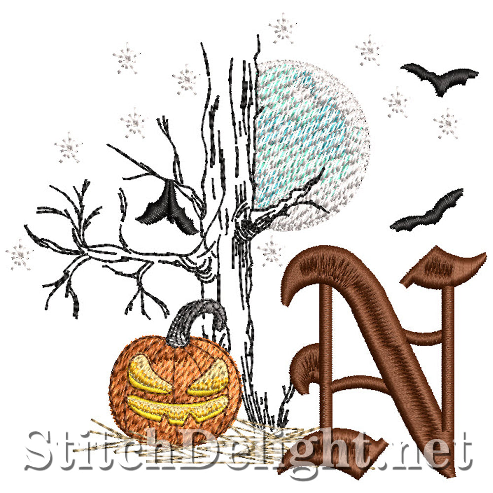 SDS1781 Nightly Horror Font N