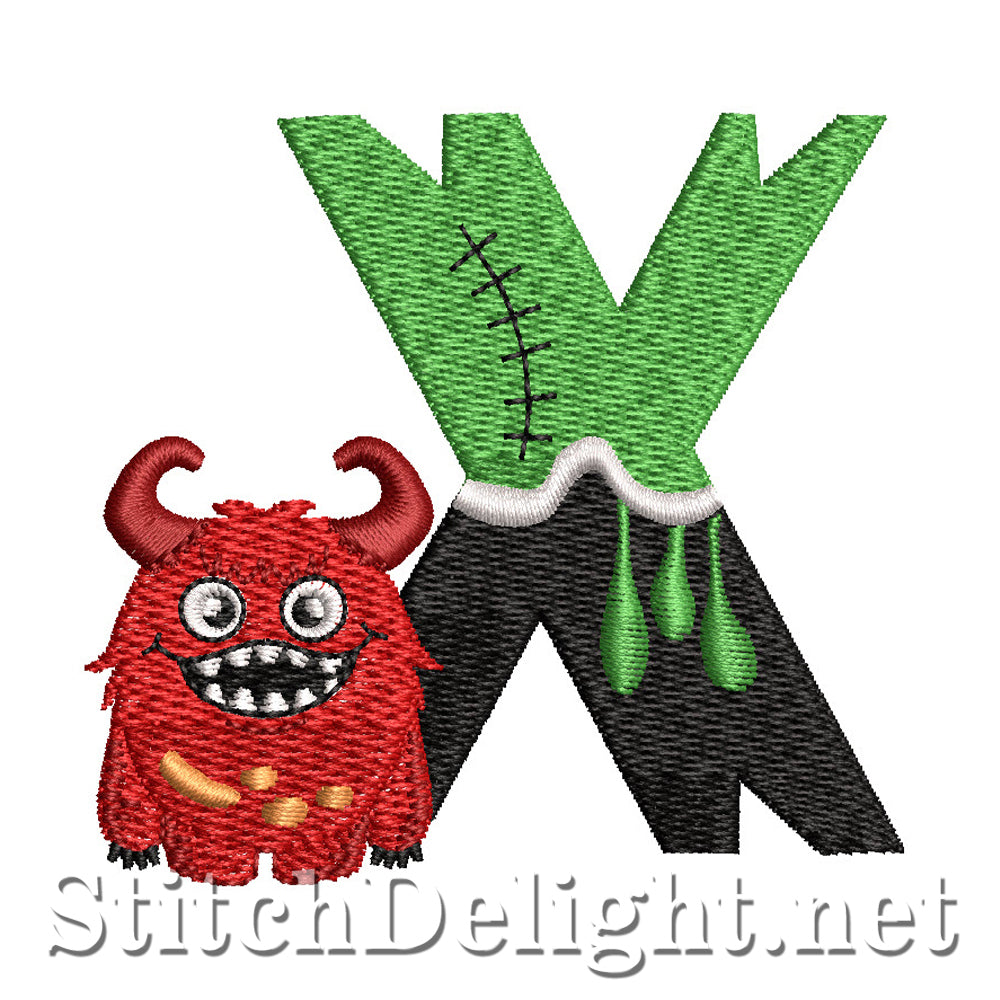 SDS1776 Scary Monster Font Font X