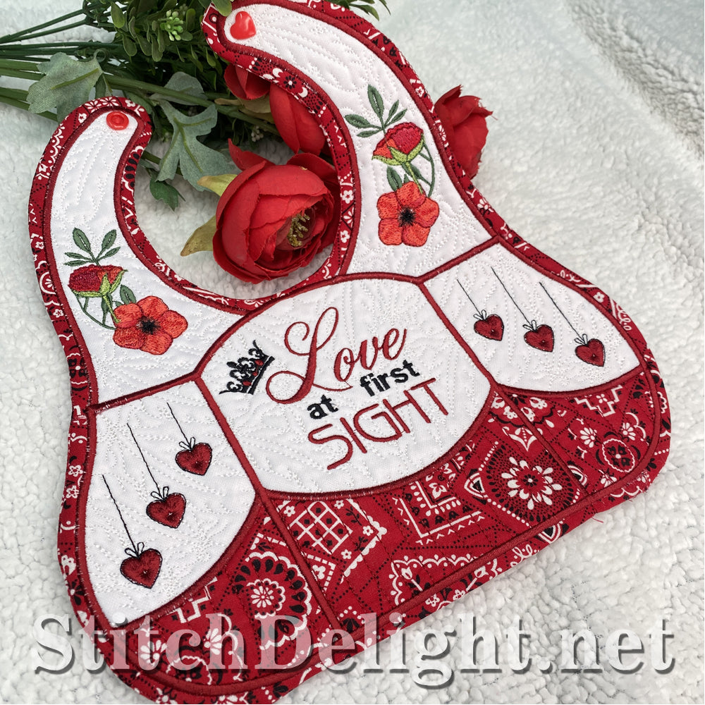 SDS1765 Buttercup Bibs 5x7