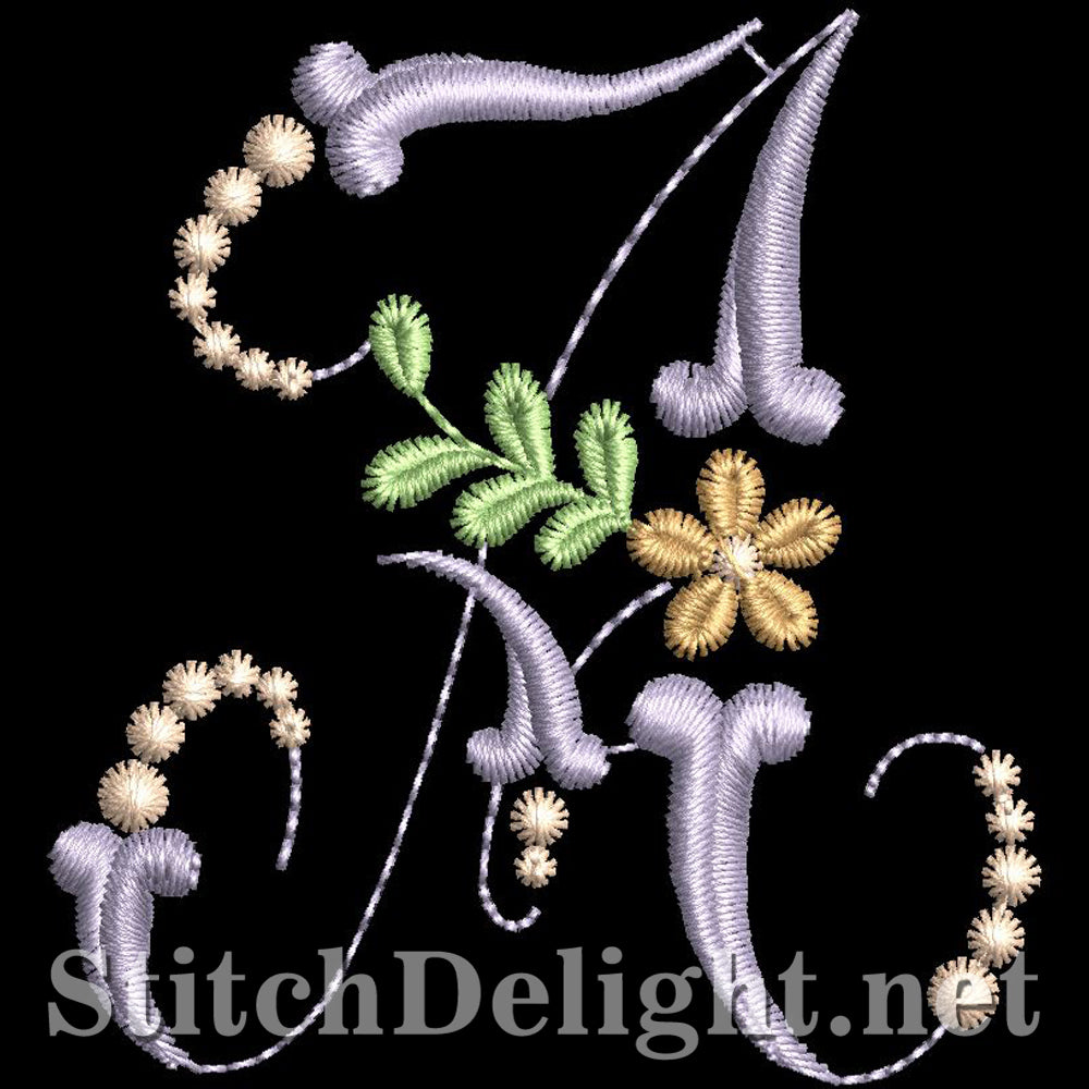 SDS0790 Dainty Floral Font