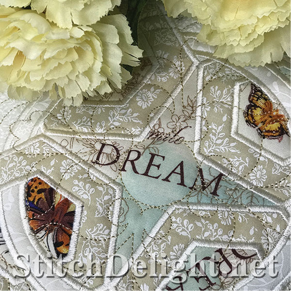 SDS1233 Patchwork Quiltblocks ITH 9