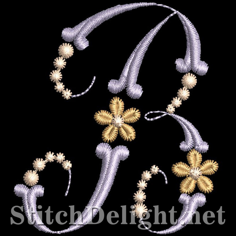 SDS0790 Dainty Floral font B