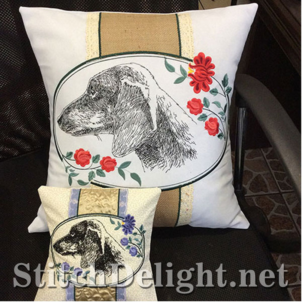 SDS0361 ITH Dutch Hound Pillow