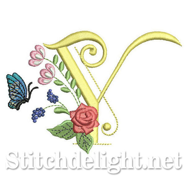 SDS0294 Deco Floral Font