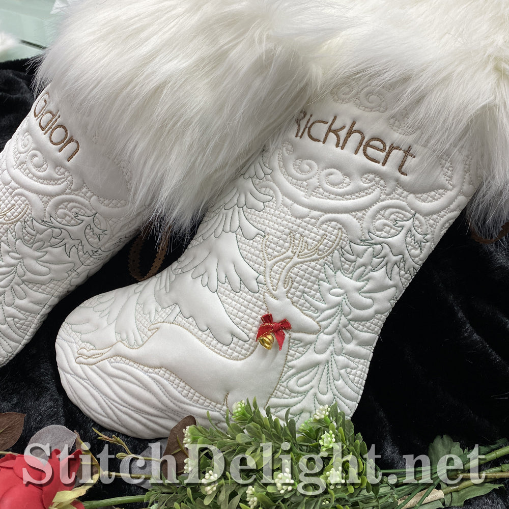 SDS1778 Snowy Day Christmas Stockings