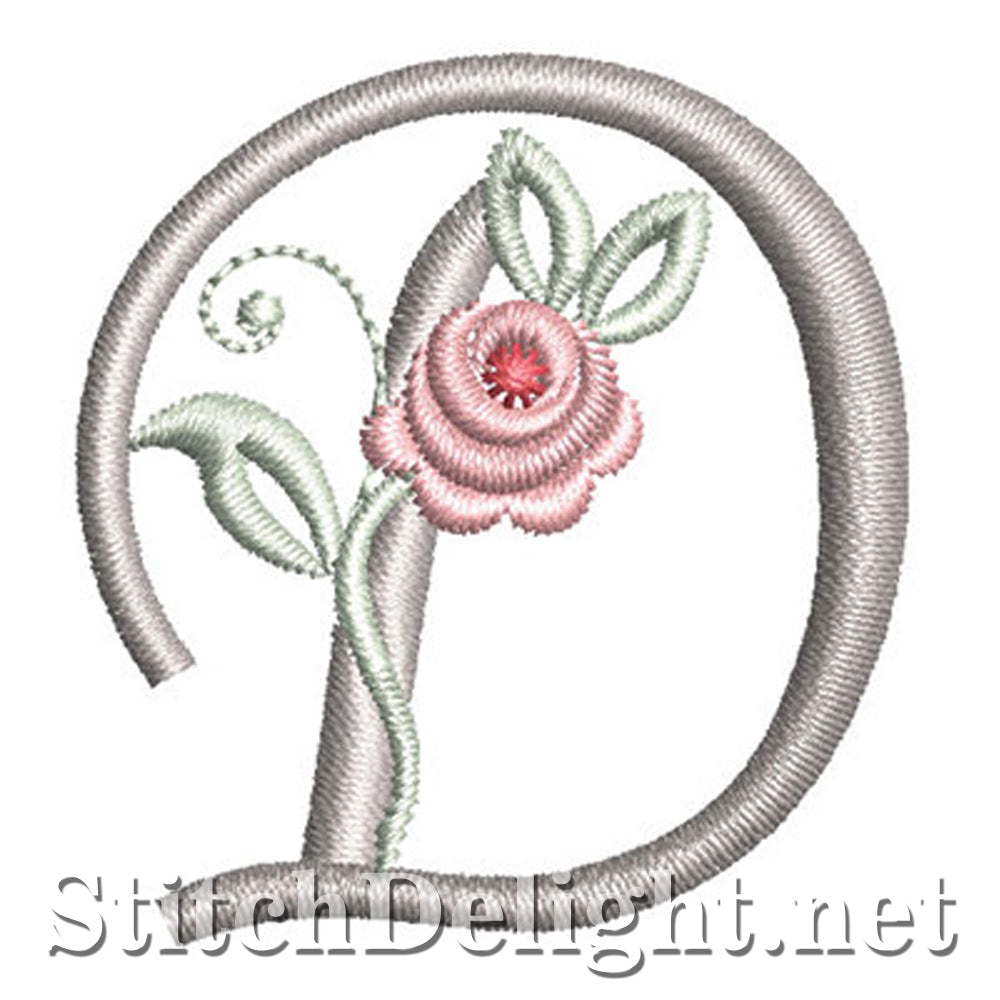 SDS1227 Antique Rose Font D