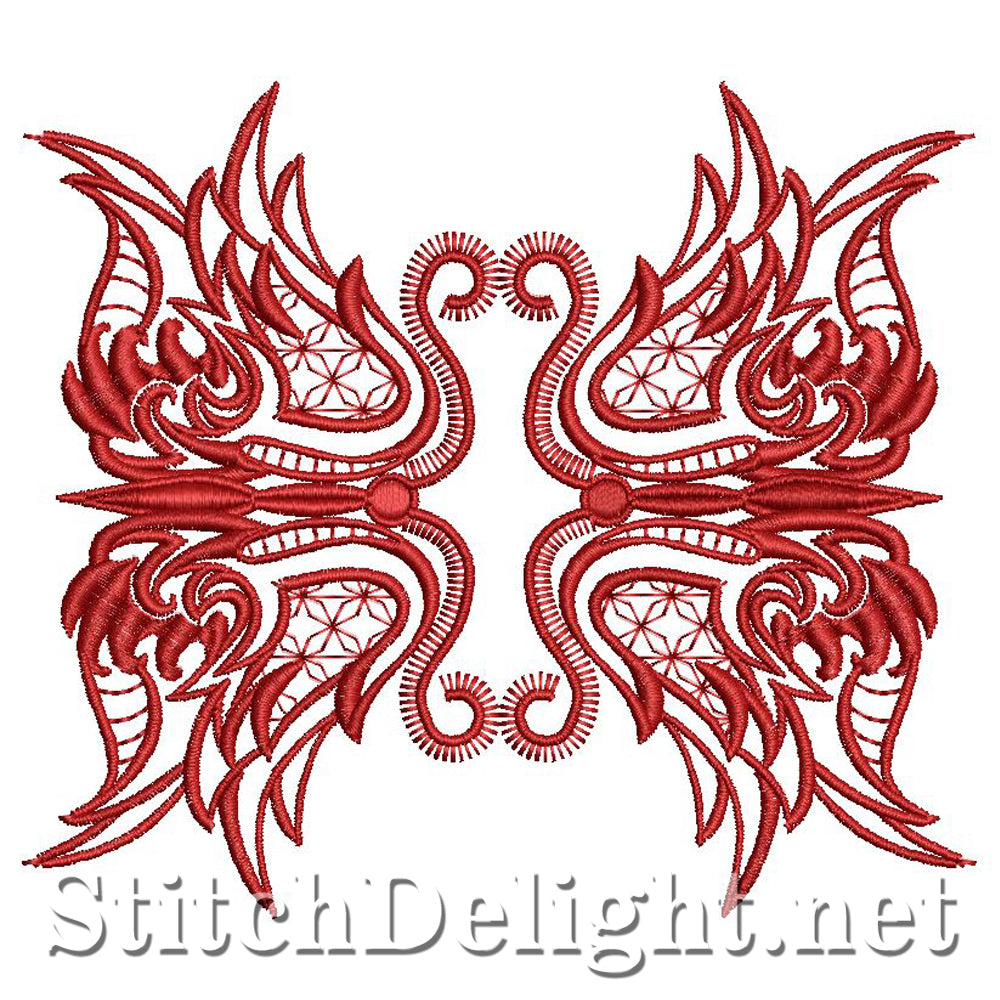 AE050 Winged Decor 5x7