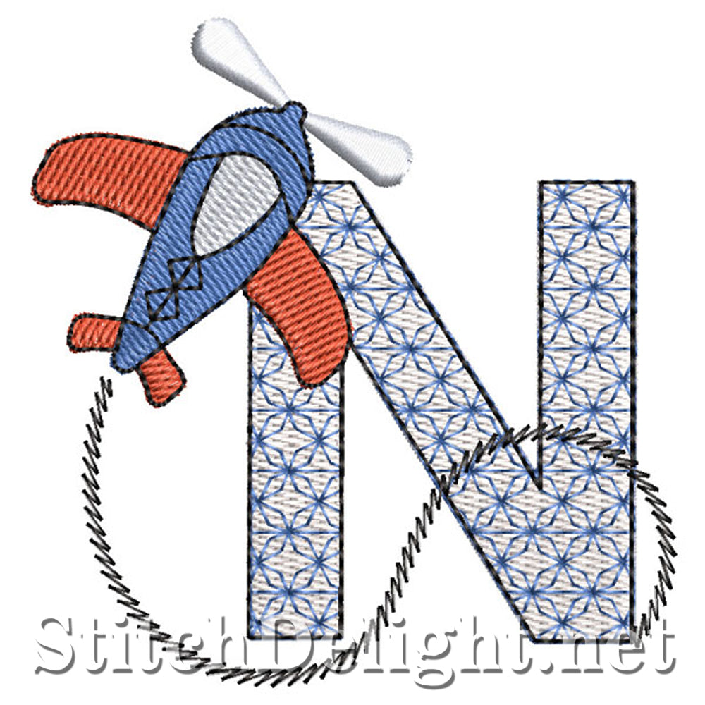 SDS1459 Air Show Font N