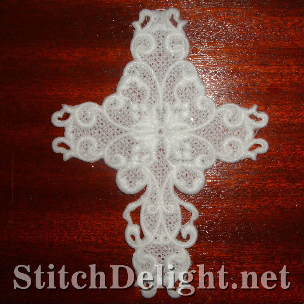 SD0974 Freestanding Lace Cross