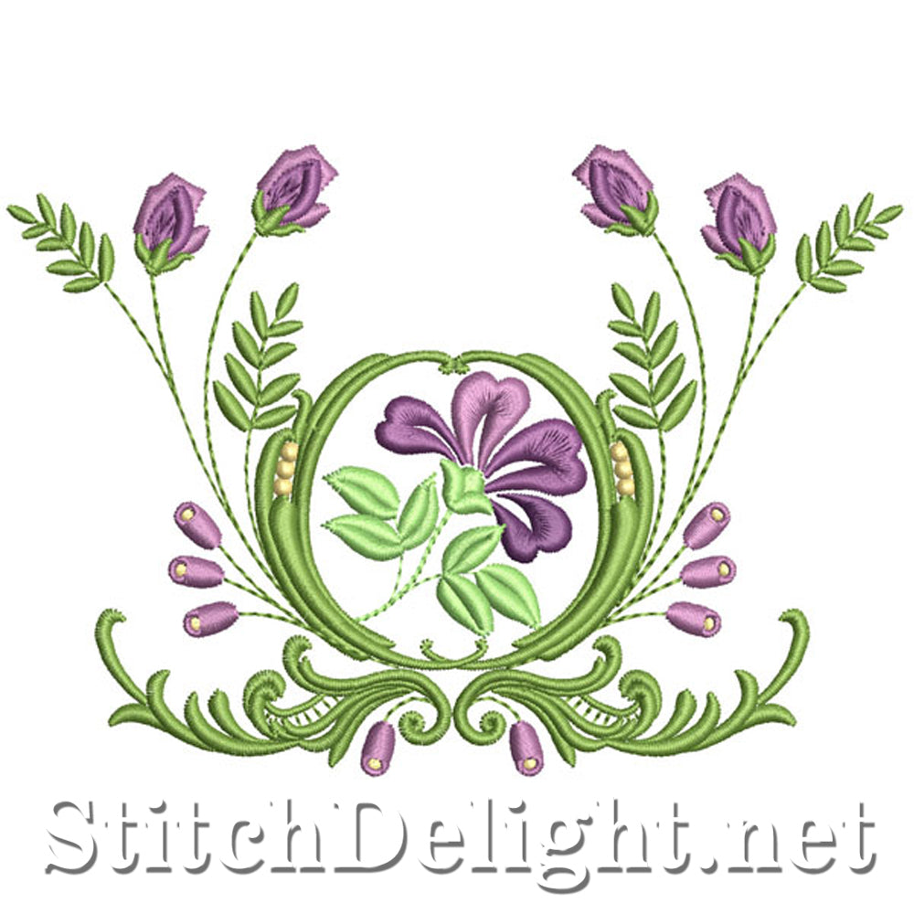SDS0194 Purple Rose Buds