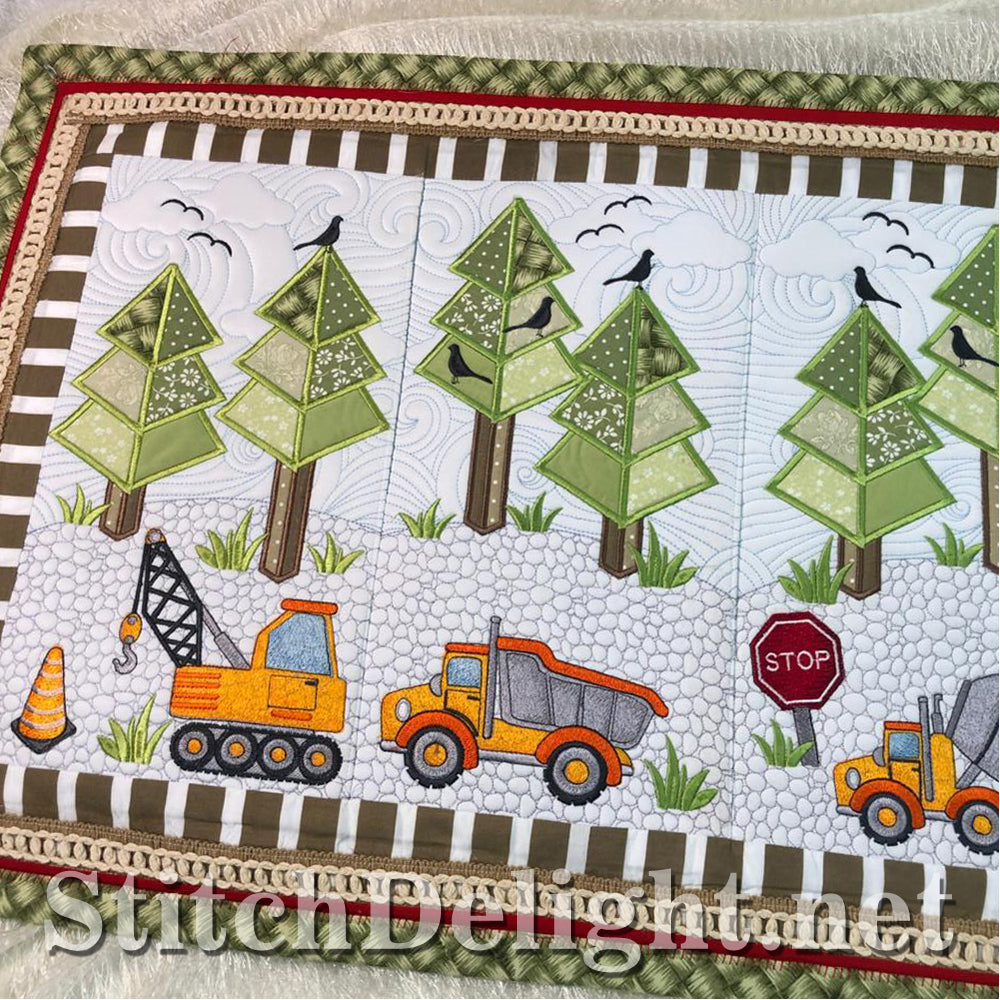 SDS1452 Construction Quilt Time