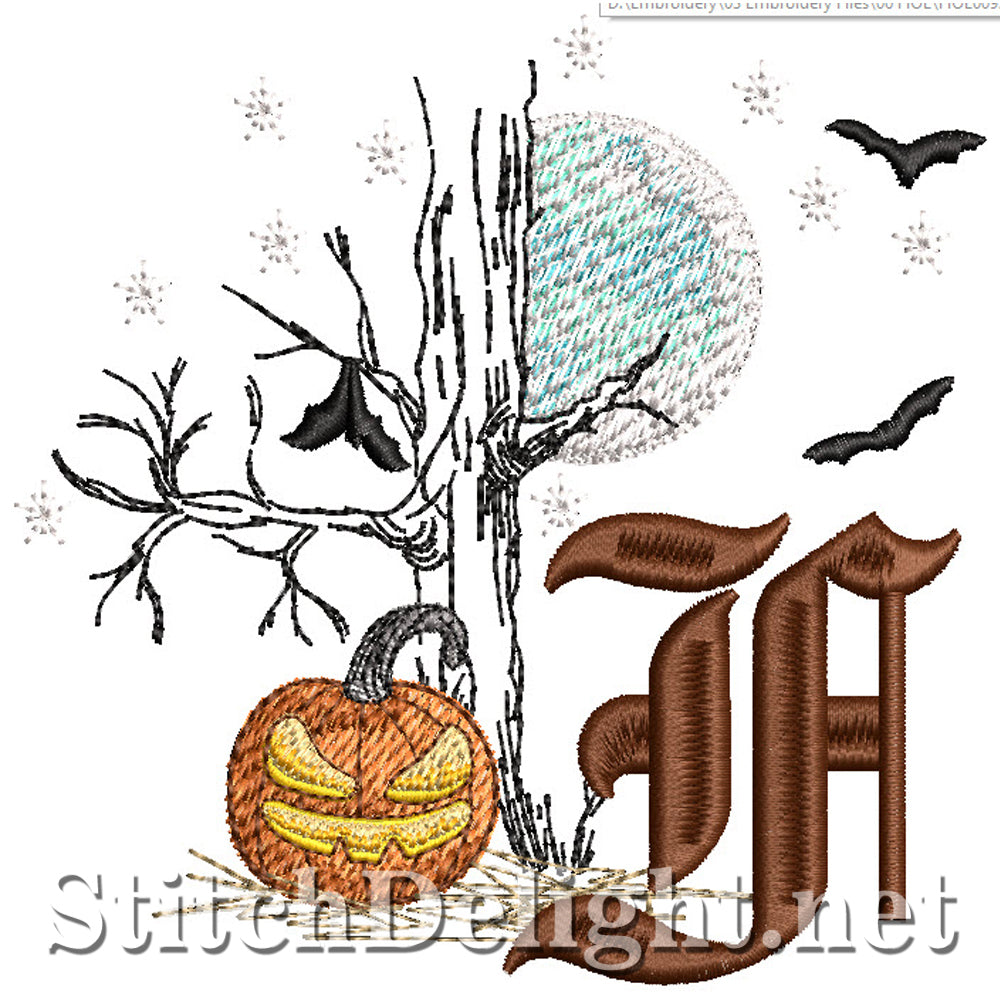 SDS1781 Nightly Horror Font F
