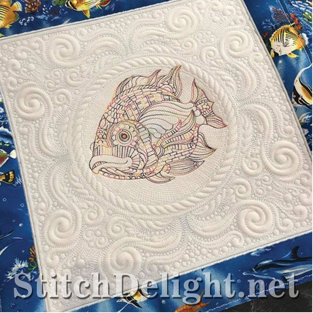 SDS1184 Ocean Critters Quiltblocks