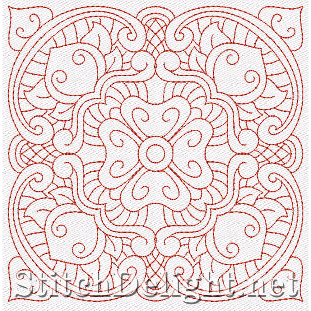 SD0641 Scroll Quiltblocks