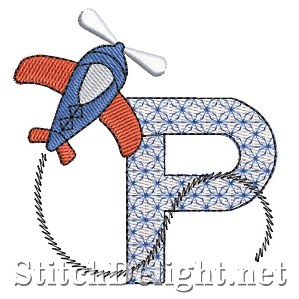 SDS1459 Air Show Font P