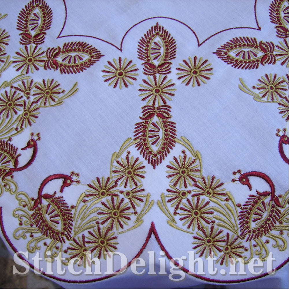 AE035 Oriental Peacock Designs