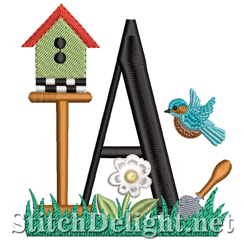 SDS1748 Spring Garden Font A