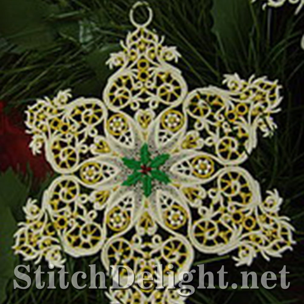 SD0554 FSL Snoflakes Large