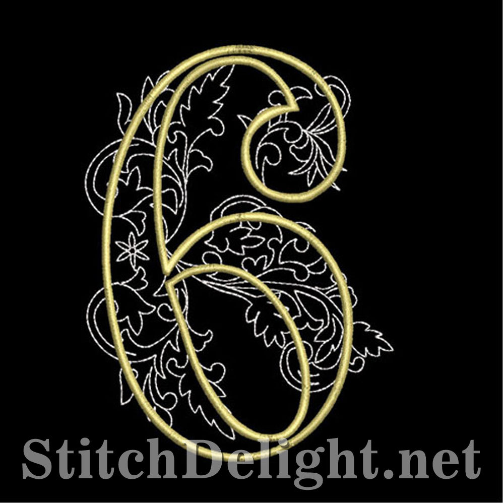 SDS1127 Quilters Lettertype 6