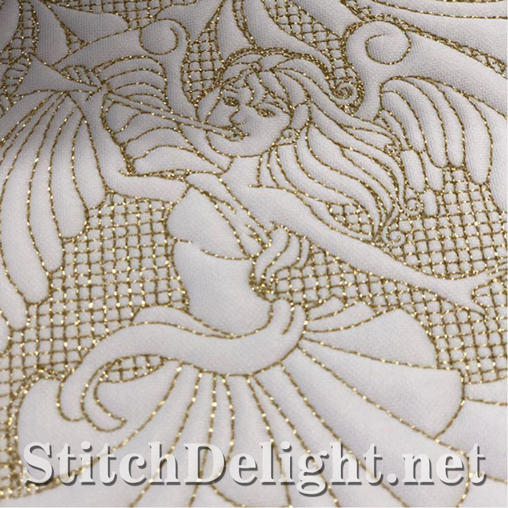 SDS1365 Angel Christmas Stocking