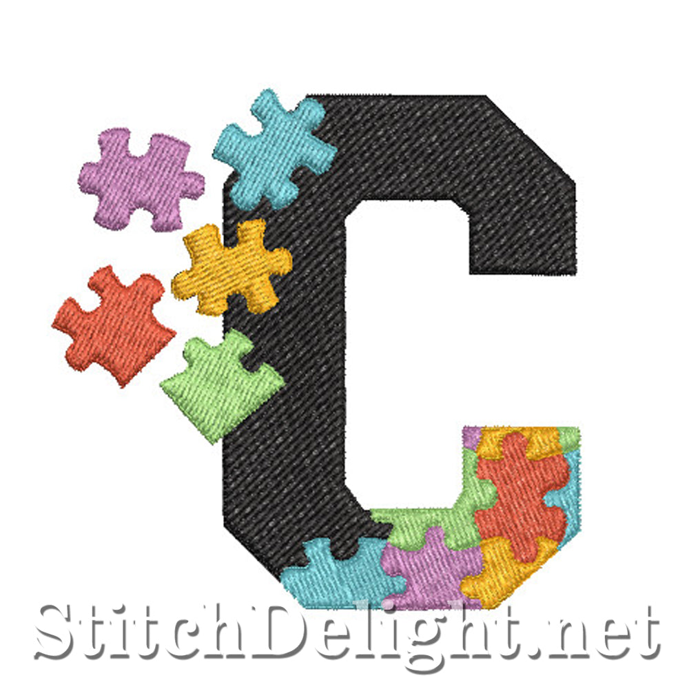 SDS1522 Puzzle Font C