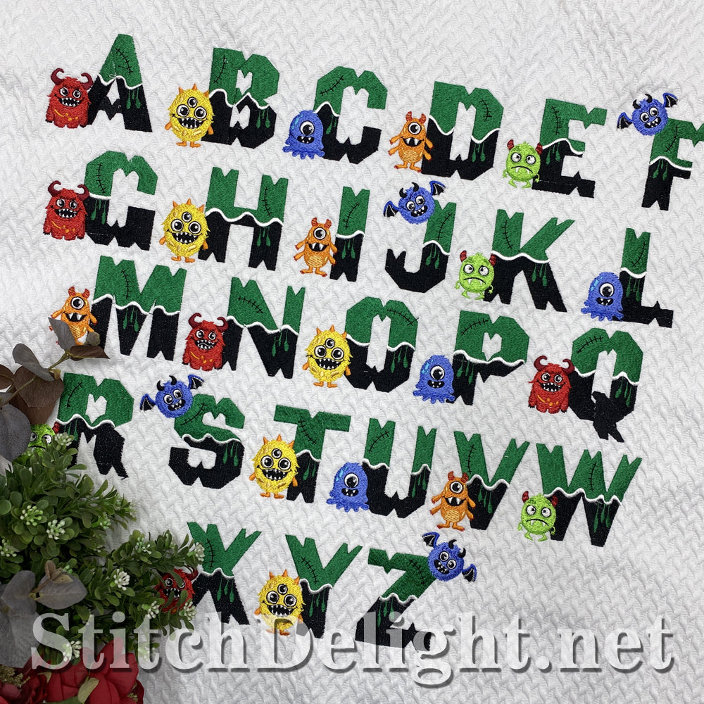 SDS1776 Scary Monster Font
