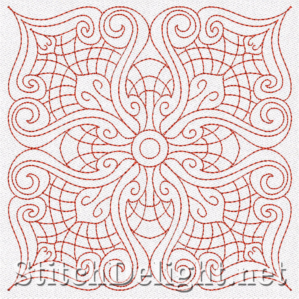 SD0641 Scroll Quiltblocks