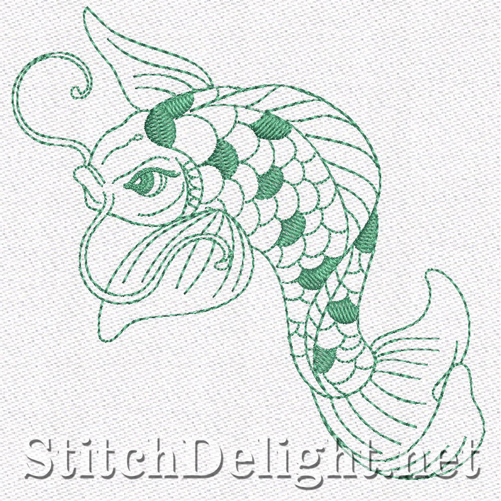 SD0638 Elegant Koi