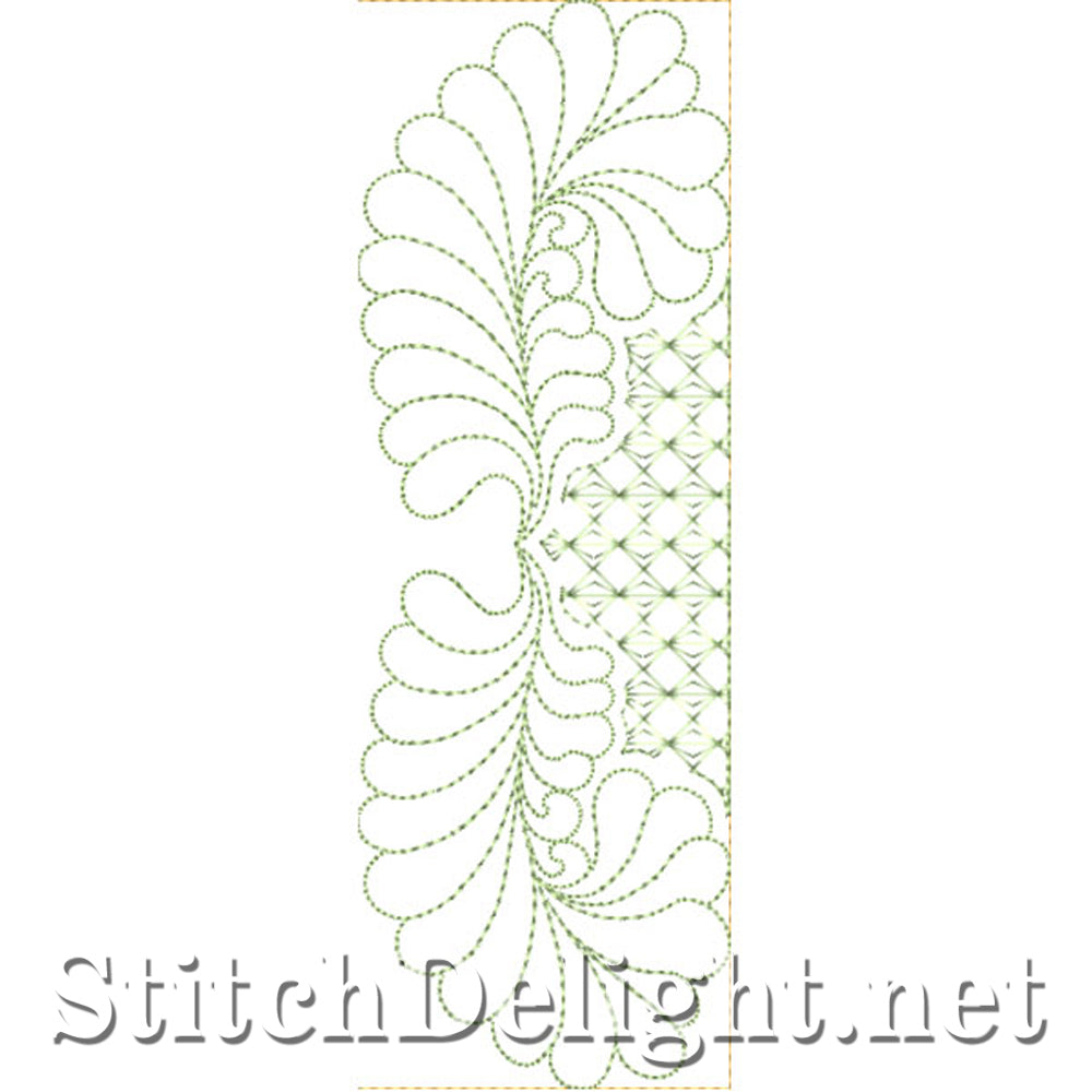 SDS0735 Sashing Feather Quilt Patronen